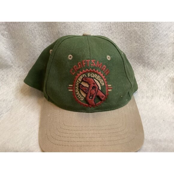 Craftsman Green & Tan One Size Adjustable Cap - Picture 1 of 4